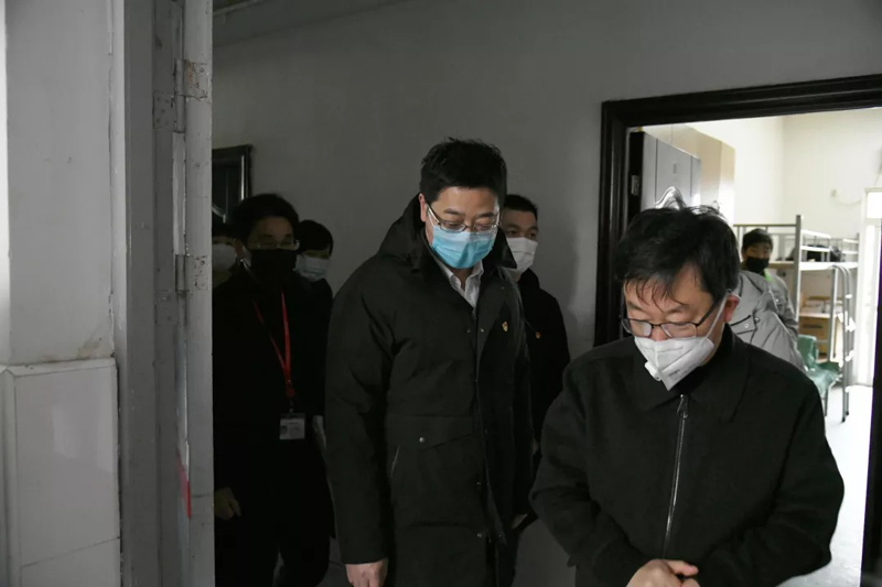 嘉兴市纪委书记张建明一行莅临亚特电器亲身指导企业疫情防控、复工复产