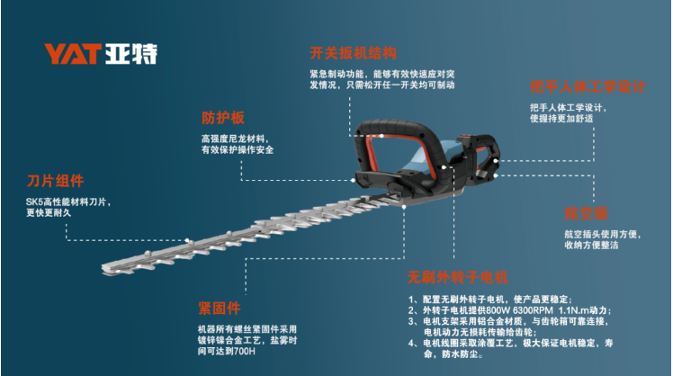 【新品推荐】秋风轻拂绿梢头，锂剪轻盈舞风起——亚特40V DC修枝剪全新上市